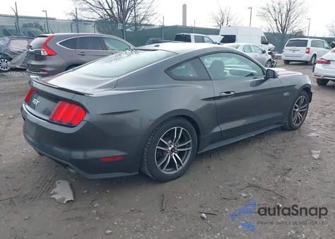 2017 Ford Mustang Gt Premium из США, поврежденный, VIN 1FA6P8CF1H5351489